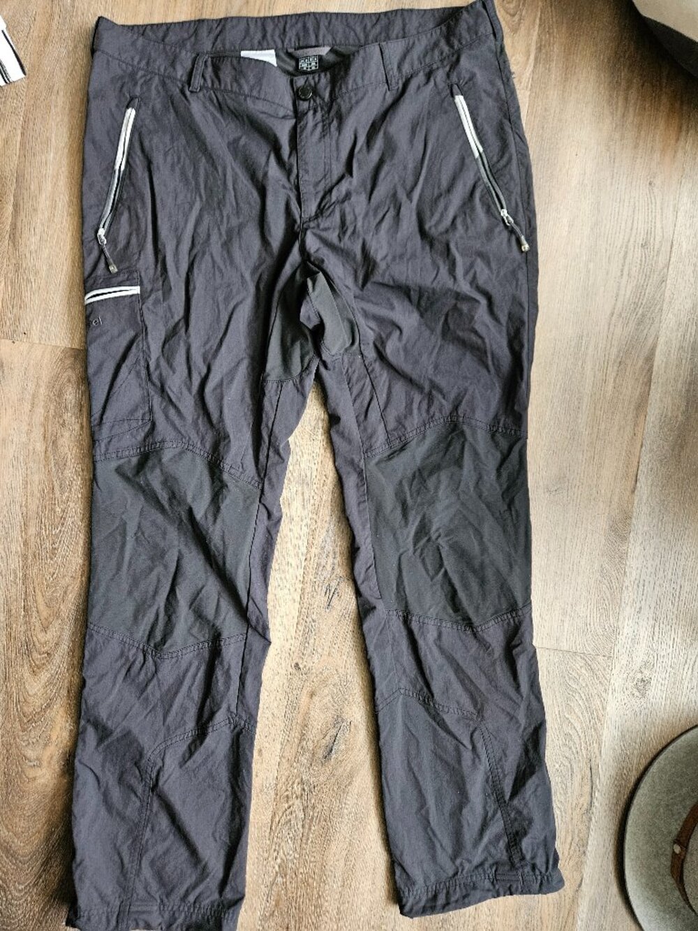 Schoffel Mens Hiking Pants Size XL Gray Technical Outdoor Trekking Trousers W36"